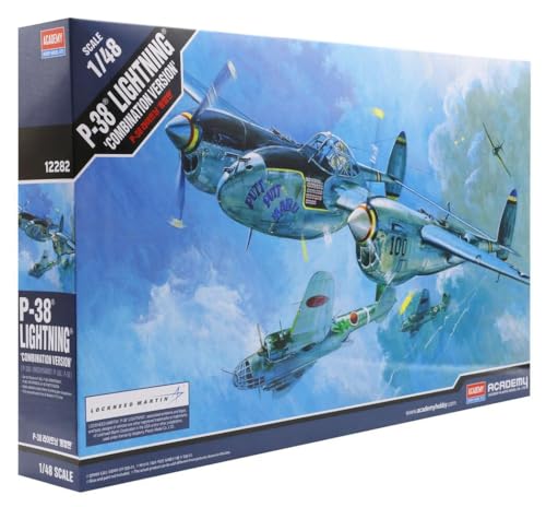 Academy 120116 Badger Sotar 20/20 Airbrush-Set Army 492282 1/48 P-38 Combination Version, Verschieden von Academy