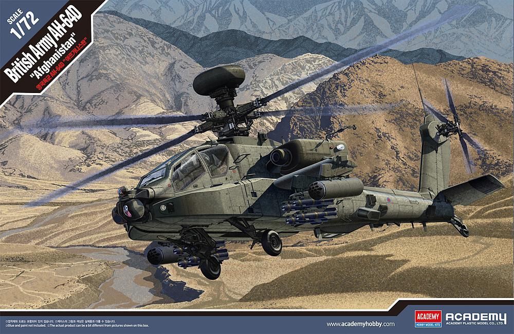 AH-64D Royal Army - Afghanistan von Academy Plastic Model