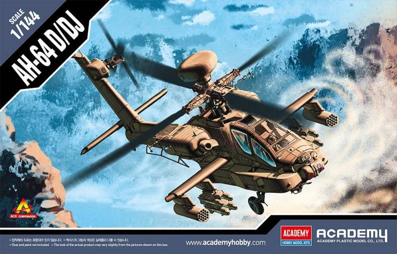 Ah-64D/Dj von Academy Plastic Model