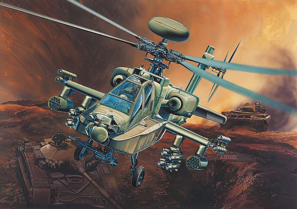 Ah-64D Longbow von Academy Plastic Model