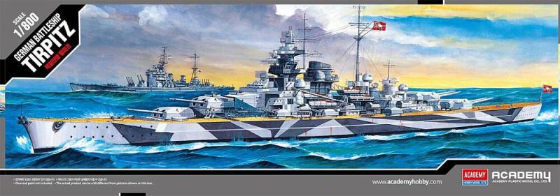 DKM Tirpitz von Academy Plastic Model