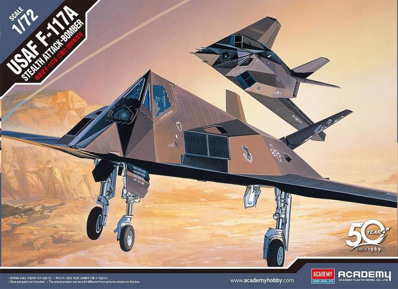 F-117A Stealth Bomber von Academy Plastic Model