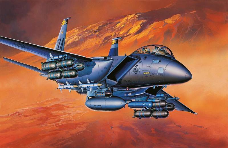 F-15E Strike Eagle von Academy Plastic Model