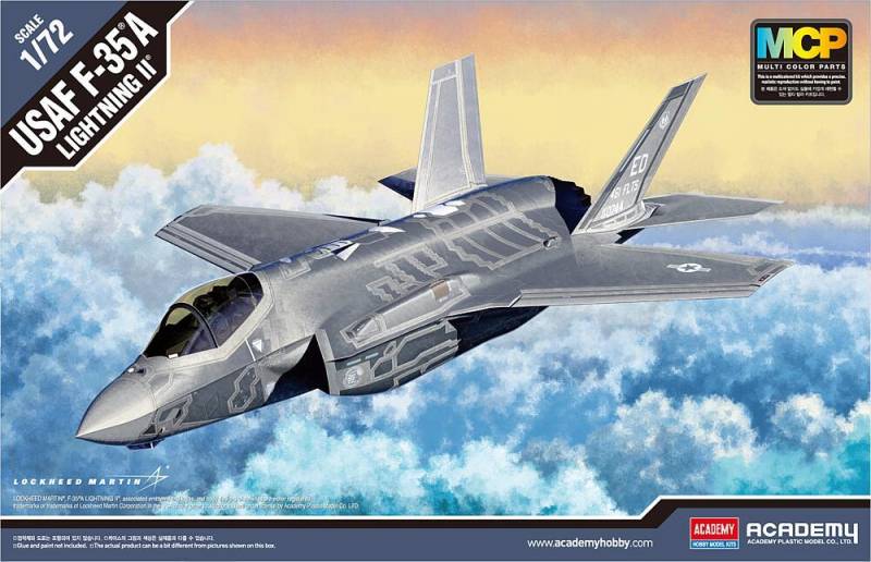 F-35A Lightning II von Academy Plastic Model