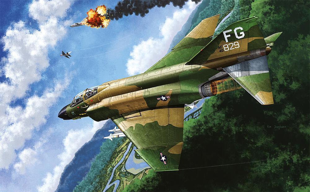 F-4C Phantom Vietnam War von Academy Plastic Model