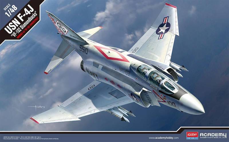 F-4J Phantom - VF-102 Diamondbacks von Academy Plastic Model