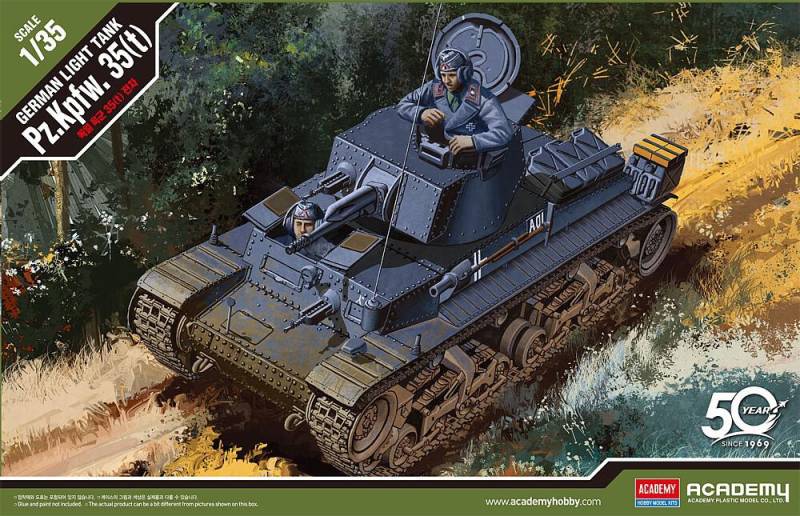 German Leichtpanzer 35T von Academy Plastic Model