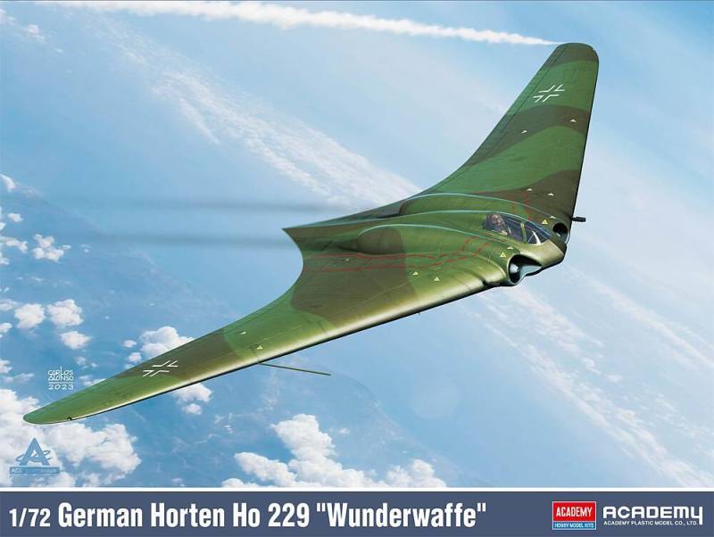 Horten Ho 229 von Academy Plastic Model