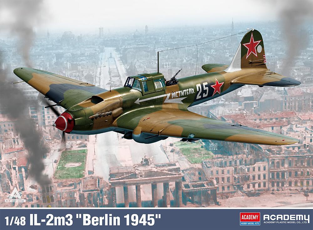 Il-2M3 Berlin 1945 von Academy Plastic Model