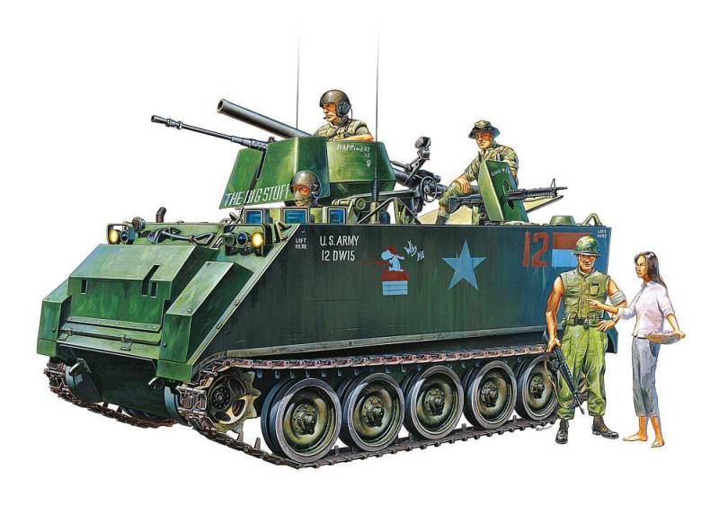 M-113A1 APC Vietnam von Academy Plastic Model