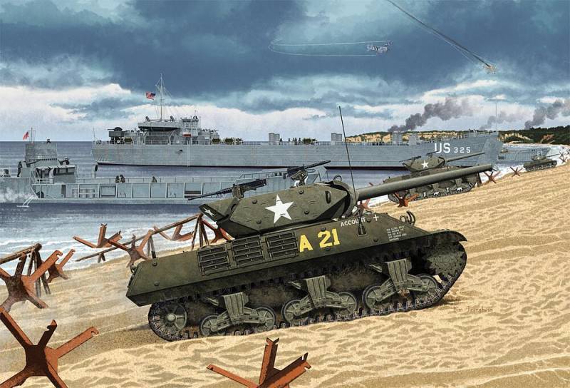 M10 ´Anniv.70 Normandy Invasion 1944´ von Academy Plastic Model