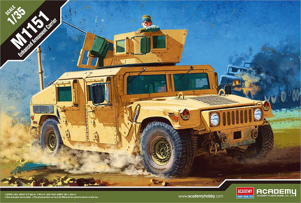 M1151 ENHANCED ARMAMENT CARRIER von Academy Plastic Model