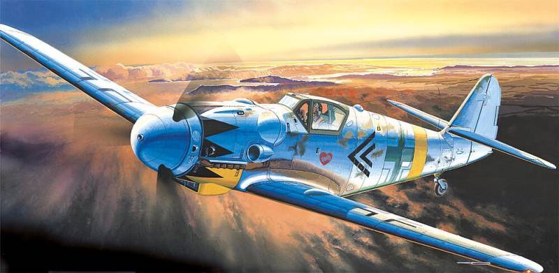 Messerschmitt BF 109 G-14 von Academy Plastic Model