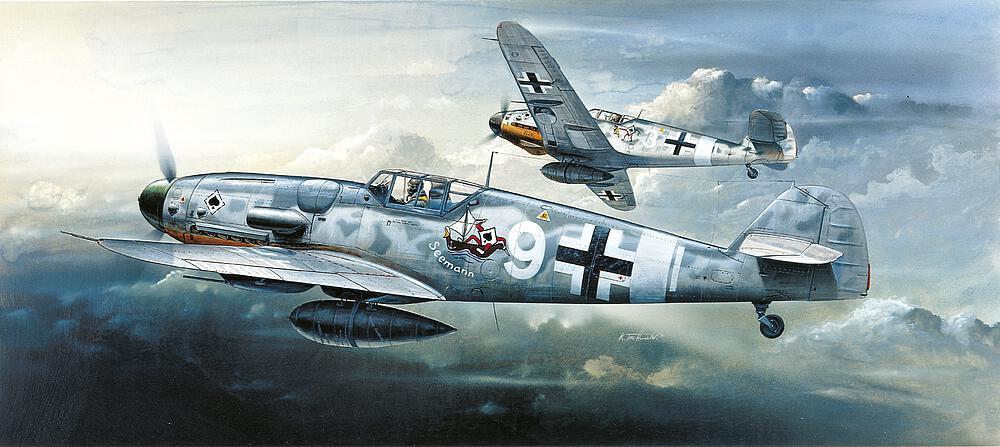 Messerschmitt Bf 109 G-14 von Academy Plastic Model