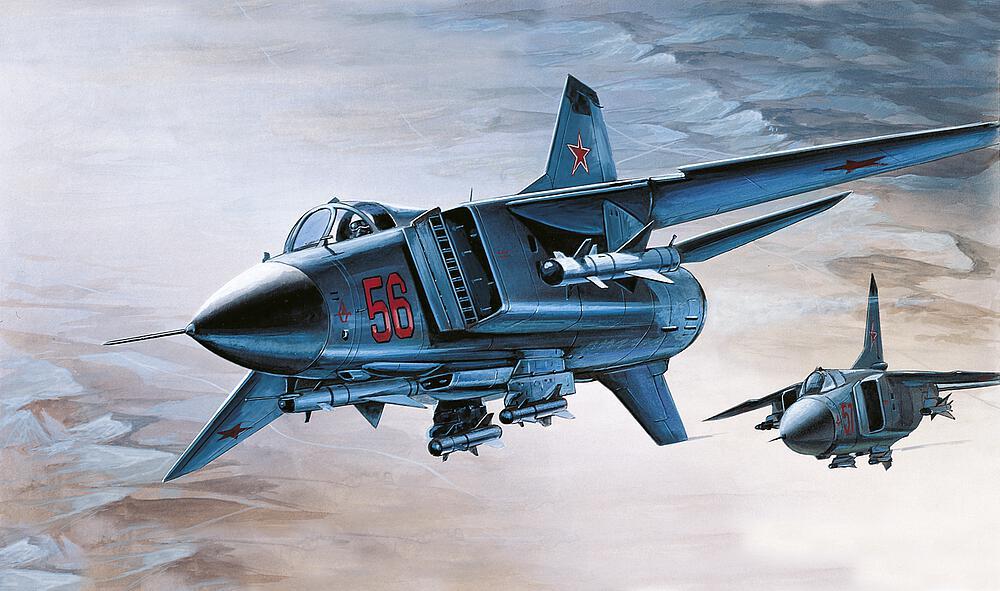 MiG-23 Flogger B von Academy Plastic Model