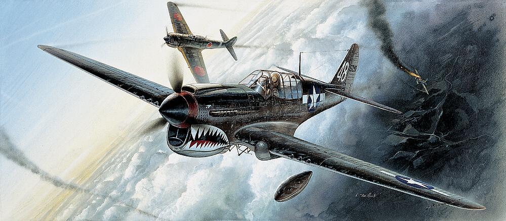 P-40 M/N Warhawk von Academy Plastic Model