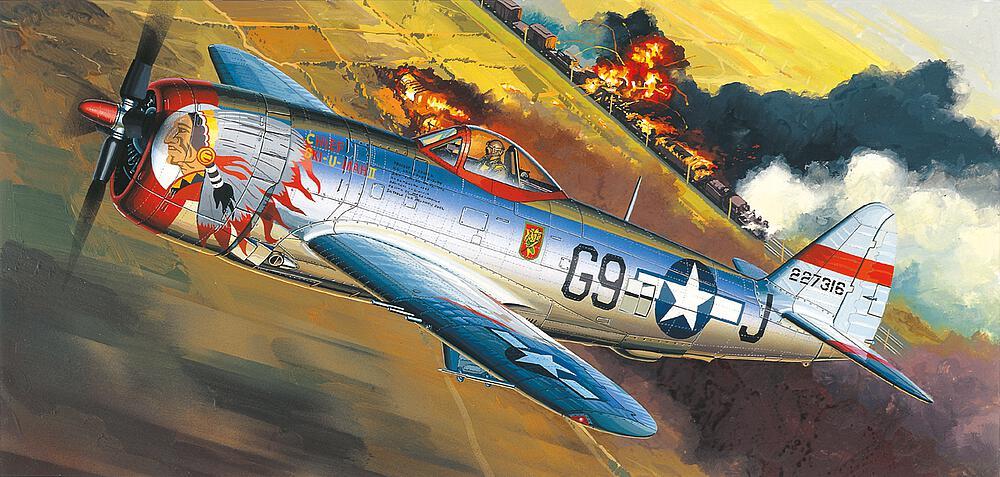 P-47D Thunderbolt (Bubbletop) von Academy Plastic Model