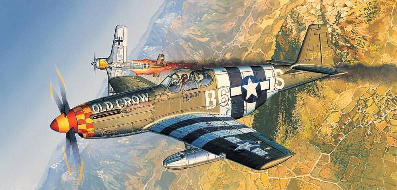 P-51B Mustang von Academy Plastic Model