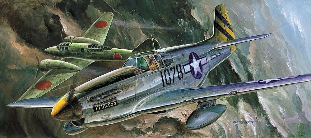 P-51C Mustang von Academy Plastic Model