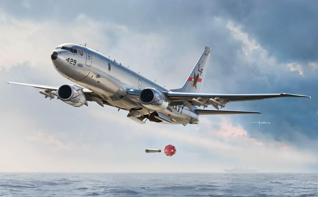 P-8A Poseidon von Academy Plastic Model