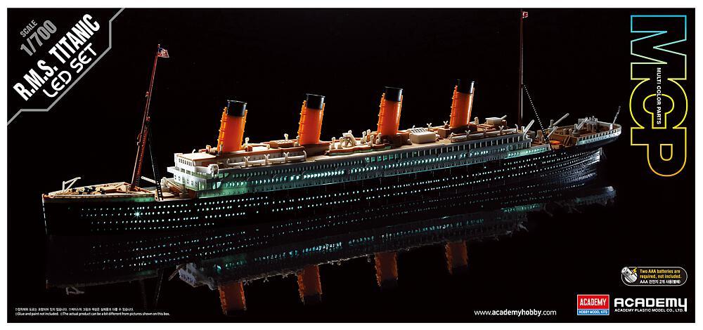 RMS Titanic - LED SET von Academy Plastic Model