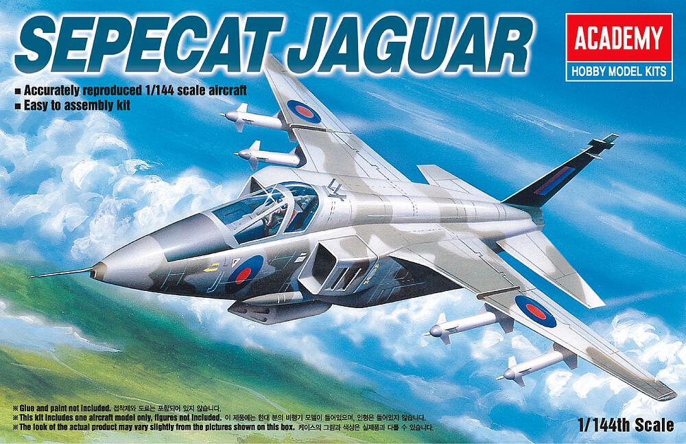 Sepecat Jaguar von Academy Plastic Model