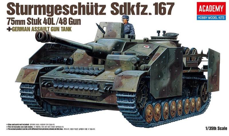 Sturmgeschütz IV von Academy Plastic Model