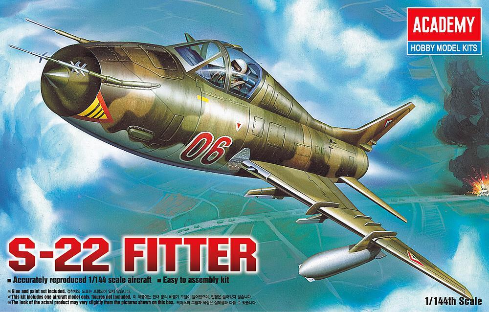 Su-22 Fitter von Academy Plastic Model