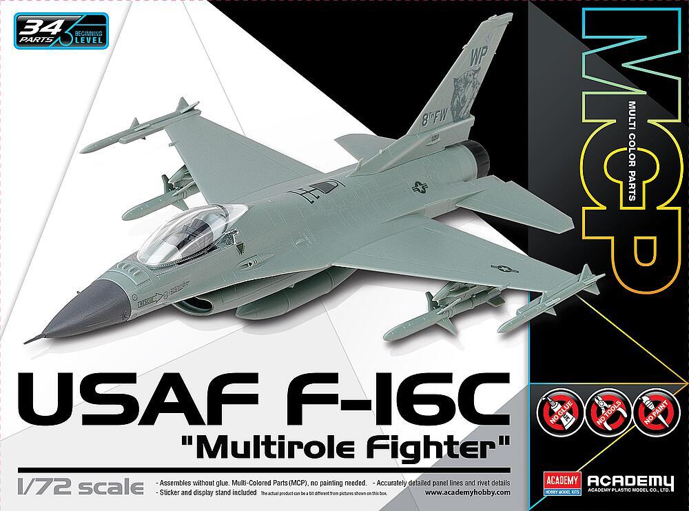 USAF F-16C Multirole Fighter (MCP) von Academy Plastic Model