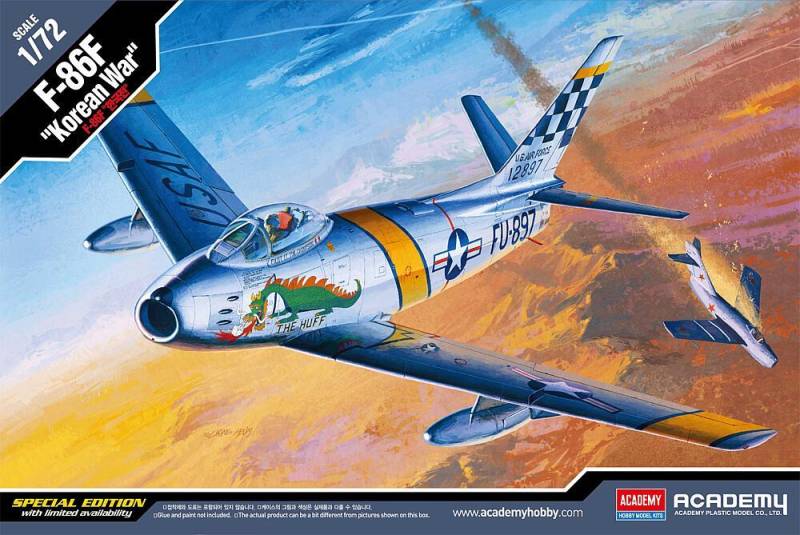 USAF F-86F - Korean War von Academy Plastic Model