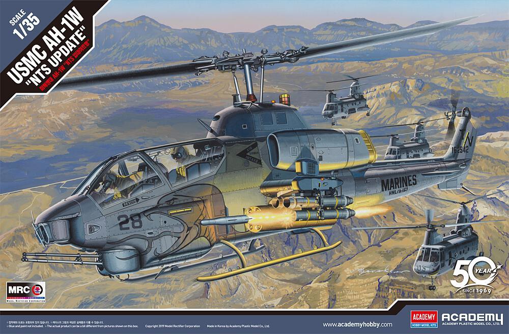 USMC AH 1W NTS Update von Academy Plastic Model