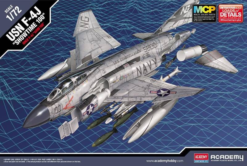 USN F-4J Showtime 100 - MCP von Academy Plastic Model