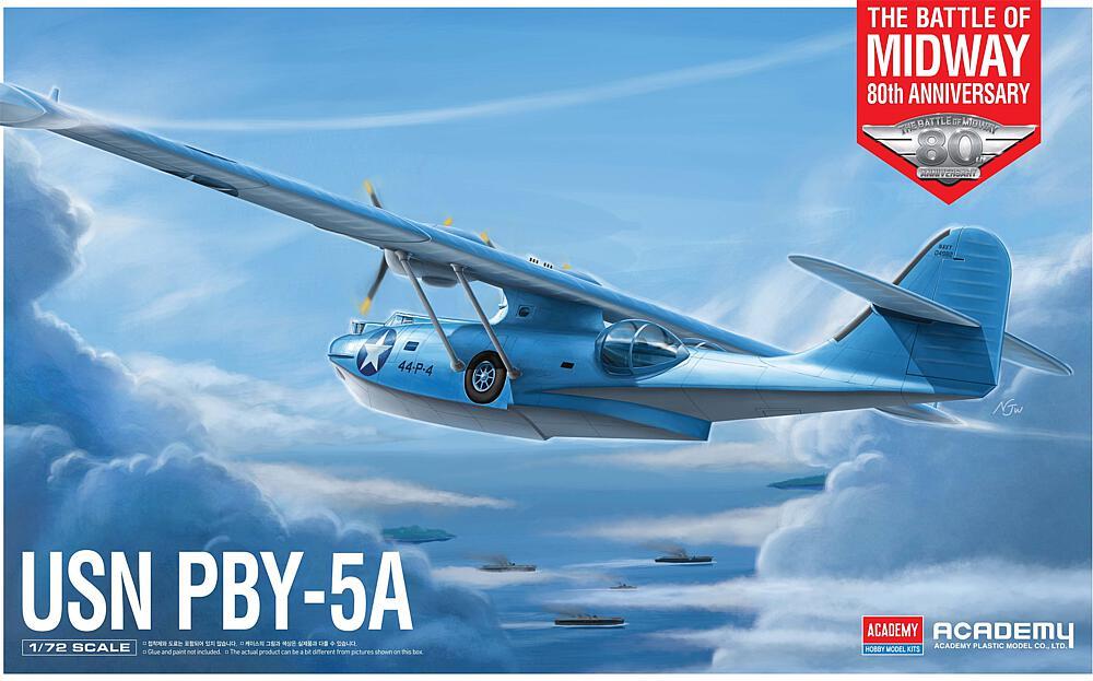 USN Pby-5A - Schlacht um Midway von Academy Plastic Model