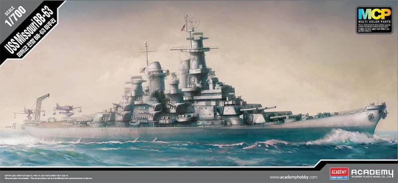 USS Missouri BB-63 [MCP] von Academy Plastic Model