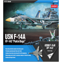 ACADEMY 492563 1:72 USN F-14A Vf-143 "Pukin Dogs" von Academy