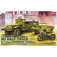 ACADEMY 493408 1:72 M3 U.S Half Track von Academy