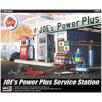 ACADEMY 495122 1:24 Joe`s Power Plus Gas Service Station von Academy