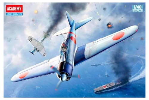 Academy 120116 492352 1/48 A6M2B Zero Fighter Model 21 Schlacht um Midway, Verschieden von Academy