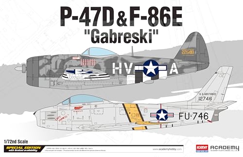 Academy 492530 1/72 P-47D & F-86E Gabreski von Academy