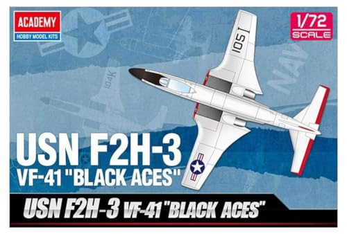 Academy 120116 492548 1/72 USN F2H-3 VF-41 Black Aces, Verschieden, Mittel von Academy