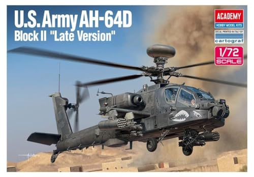 Academy 120116 492551 1/72 U.S.Army Ah-64D Block II späte Version, Verschieden von Academy