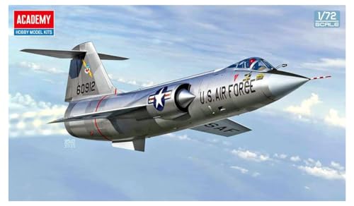 Academy 120116 492576 1/72 USAF F-104C Vietnam Krieg, Mehrfarbig von Academy