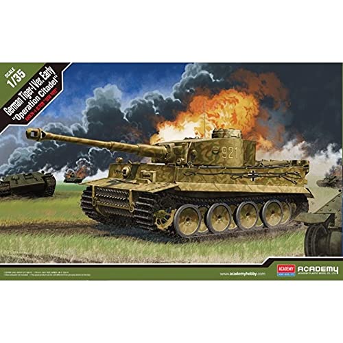 Academy 120116 493509 1/35 Tiger-I, Frühe Version, Operation Zitadelle, Verschieden, Größen von Academy