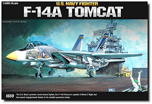 Academy ACA12253 492253 1/48 F-14A, Mehrfarbig Academy ACA12253 492253 1/48 F-14A, Mehrfarbig von GSI Creos