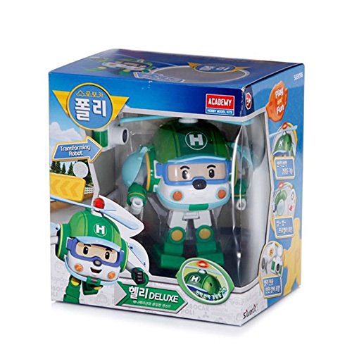 Academy Robocar Poli Transformers Robot Deluxe Heli Korea Animation von Academy