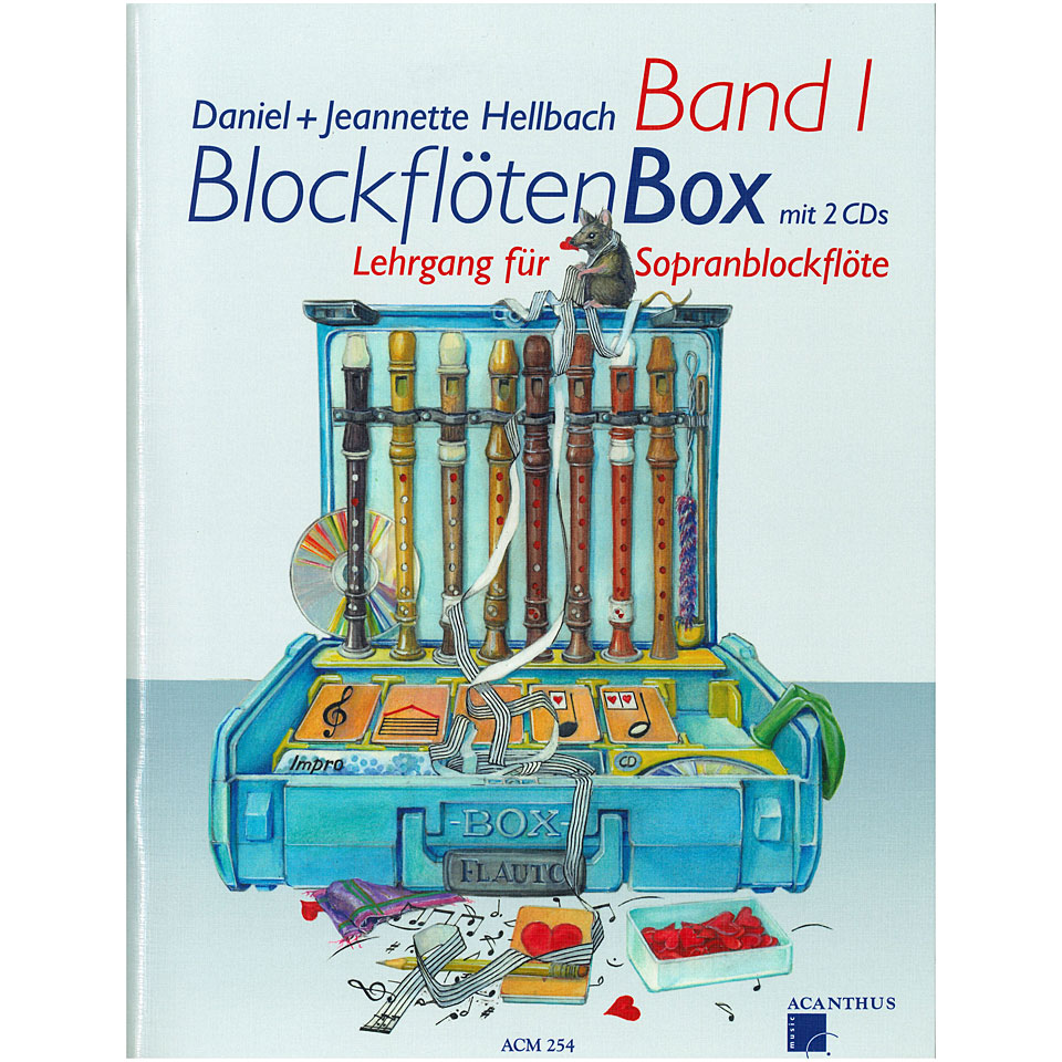 Acanthus Music BlockflötenBox Band 1 Lehrbuch von Acanthus Music