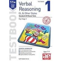 11+ Verbal Reasoning Year 3/4 GL & Other Styles Testbook 1 von Accelerated Education Publications Ltd