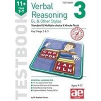 11+ Verbal Reasoning Year 5-7 GL & Other Styles Testbook 3 von Accelerated Education Publications Ltd