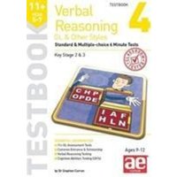 11+ Verbal Reasoning Year 5-7 GL & Other Styles Testbook 4 von Accelerated Education Publications Ltd