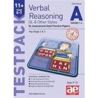 11+ Verbal Reasoning Year 5-7 GL & Other Styles Testpack A Papers 1-4 von Accelerated Education Publications Ltd